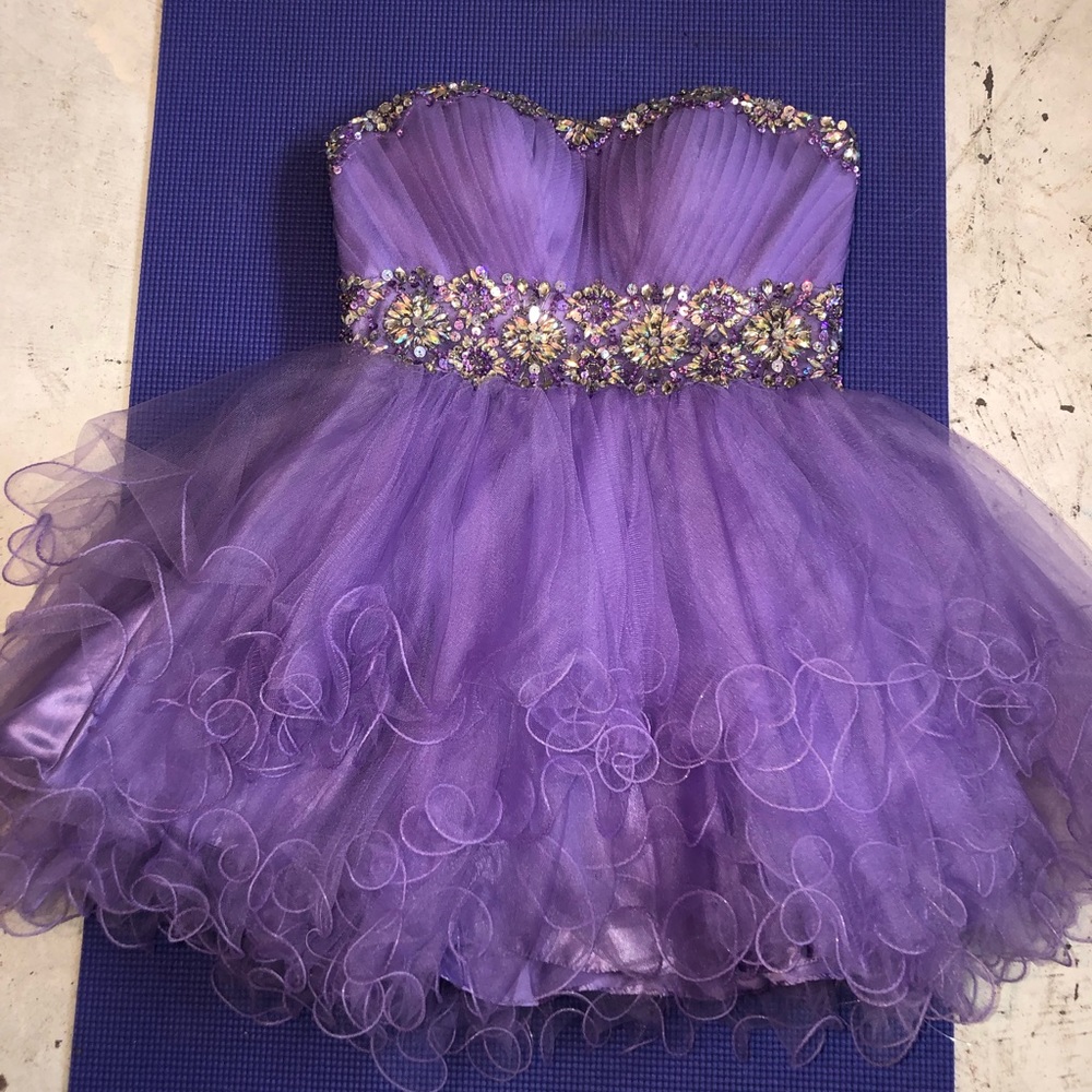 Purple dress